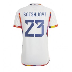 Belgien Michy Batshuayi #23 Udebanetrøje VM 2022 Kort ærmer